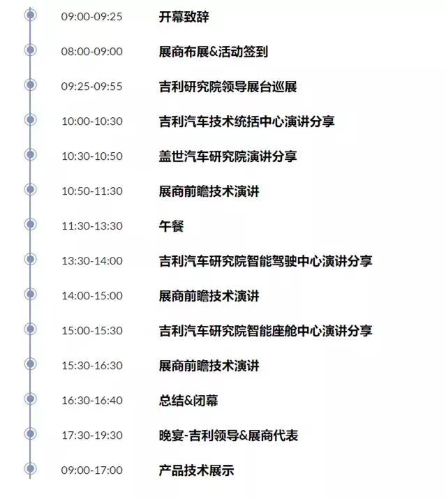 Enter Geely Technology Showcase Exchange Day