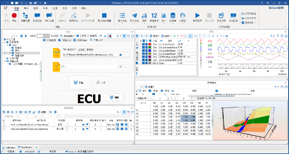 TSMaster—CCP/XCP标定功能详解