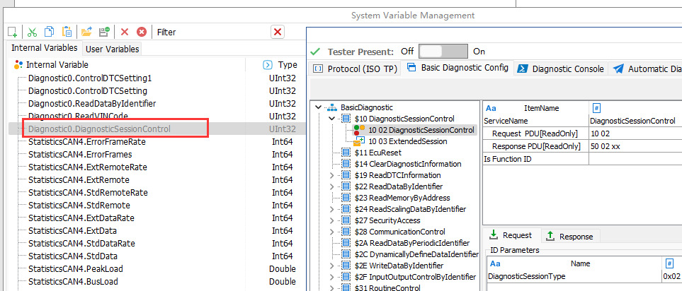 TSMaster诊断？橹低潮淞康牧榛钣τ