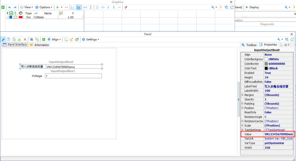 Flexible Application of System Variables in TSMaster Diagnostic Module